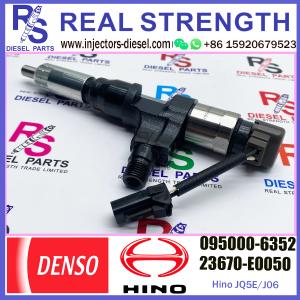 Quality JQ5E / J06 Excavator Car Fuel Injector 095000-6353 095000-6350 095000-6352 wholesale