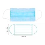 Anti Dust Breathable Disposable Kids Mask With Adjustable Nose Piece