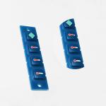 Chemical Resistant Custom Rubber Keypads With Multimedia Keys