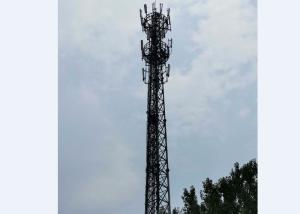 Quality Hot Dip Galvanized Lattice Steel Towers High Wind Speed 280 km / H wholesale