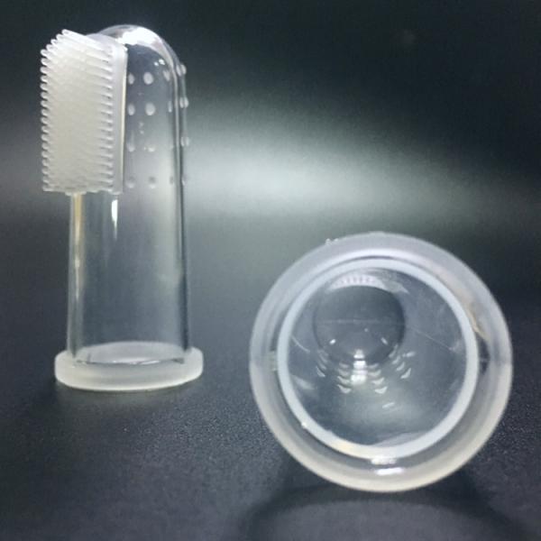 Wholesale manufacturers extra soft best rubber silicone finger toothbrush gum
