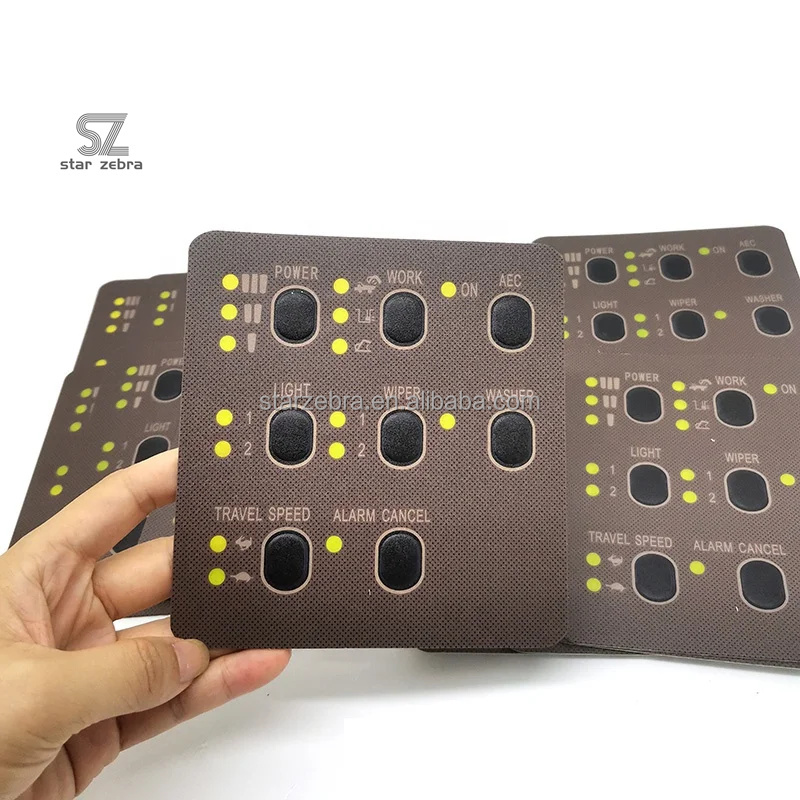 After Service Online support High Guarantee CAT E312 E320 Excavator Monitor Display Panel Surface Sticker