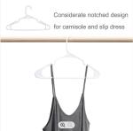 PP Thick Plastic Hangers Adult Clothing Plastic Tubular Hangers