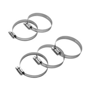 Quality Plastic Apartment 6 Inch Hose Clamp Adjustable 141mm-165mm with 304 Stainless Steel wholesale
