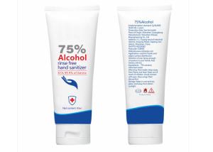 Quality Mini Tube Style 75% Alcohol Rinse Free Hand Sanitizer , Antibacterial Hand Gel wholesale