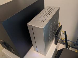 Quality SKTC 4mm Aluminium 200*85*200mm Mini Computer Cabinet wholesale