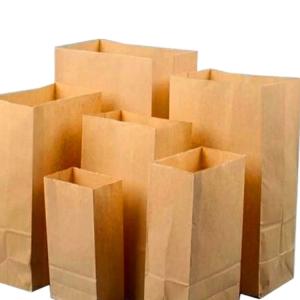 Quality FSC Biodegradable 70gsm Paper Bread Bags wholesale
