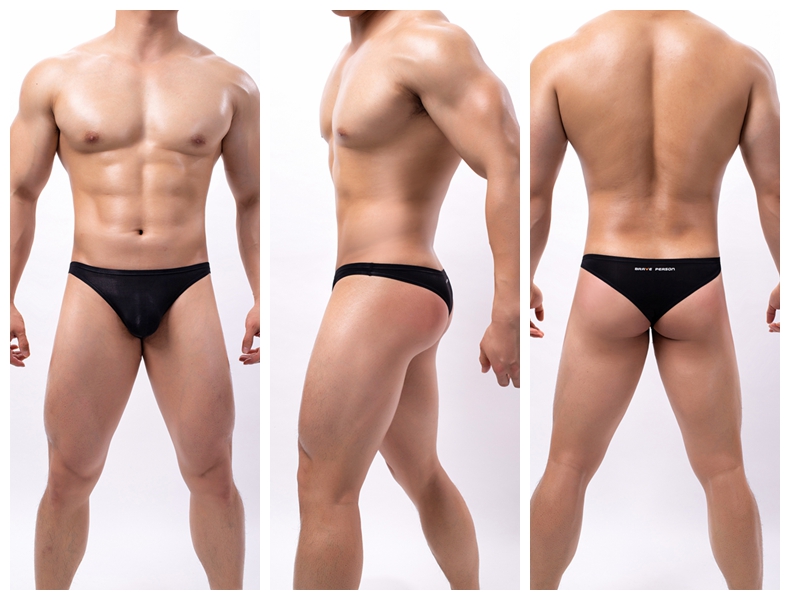 Breathable Most Comfortable Mens Underwear Low Waist 3D Pouch Bikini