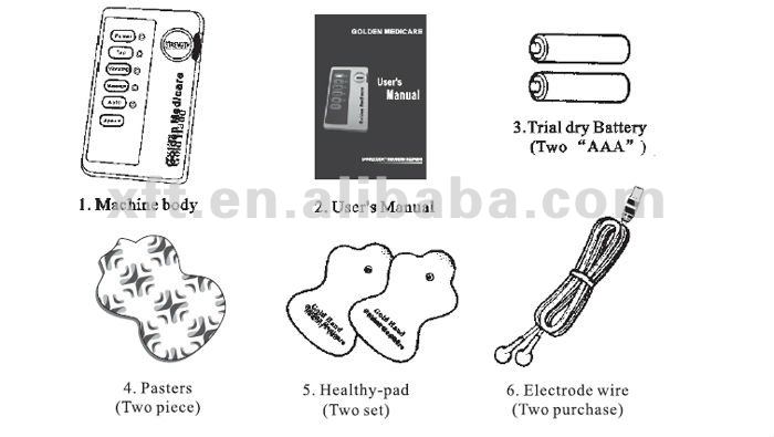 Chinese supplies Portable Low Frequency TENS massager