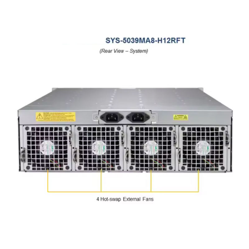 Top Performance Gpu Server Customized for Microcloud SYS-5039MA16-H12RFT X11 SYS-5038MR-H8TRF X10 SYS-5038MD-H24TRF