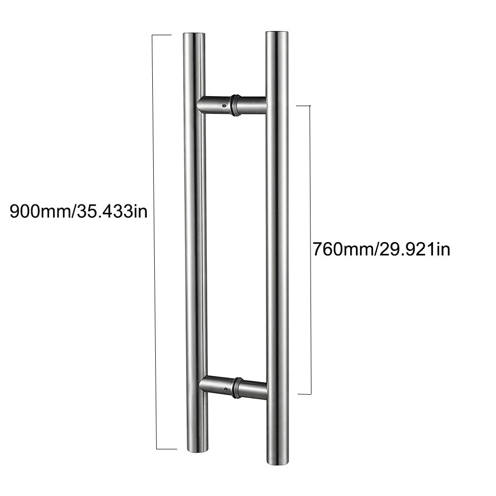 Free shipping Stainless steel shower handle glass door handle for shower pull handle