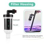 396GPH 20W Hygger Gravel Washer For Fish Tank