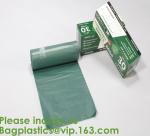 Heavy Duty Compostable T-shirt Handle Tie Plastic Roll Garbage Bags Trash Bags,