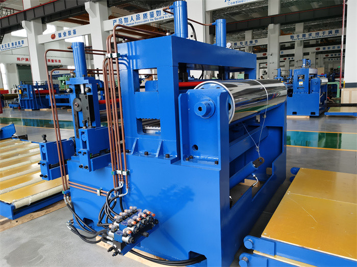Hot Rolled Black Steel Coil Slitting Line Machine 0.6-4 X 1600 120mpm