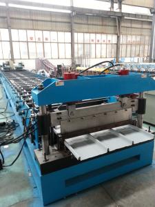 Quality Hydraulic Kliplock Roll Forming Machine 0.3mm Thickness 25 Stations wholesale