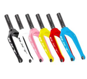 Quality 12 Inch Carbon Mountain Bike Fork T800 Kids Balance Bicycle Children Push Bike Forks wholesale