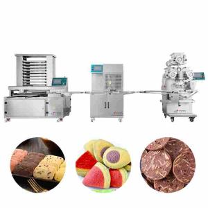 Quality 220V Encrusting Machinery SUS304 Biscuit Cake Making Machine wholesale