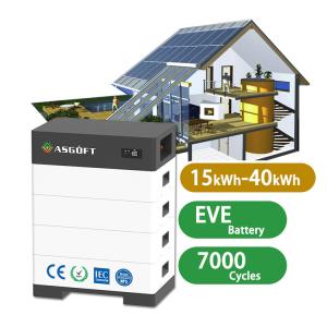 Quality 15kwh 20kwh lithium ion batteries 30kwh 40kw Home Solar power station system Portable generation 40kwh battery cases wholesale