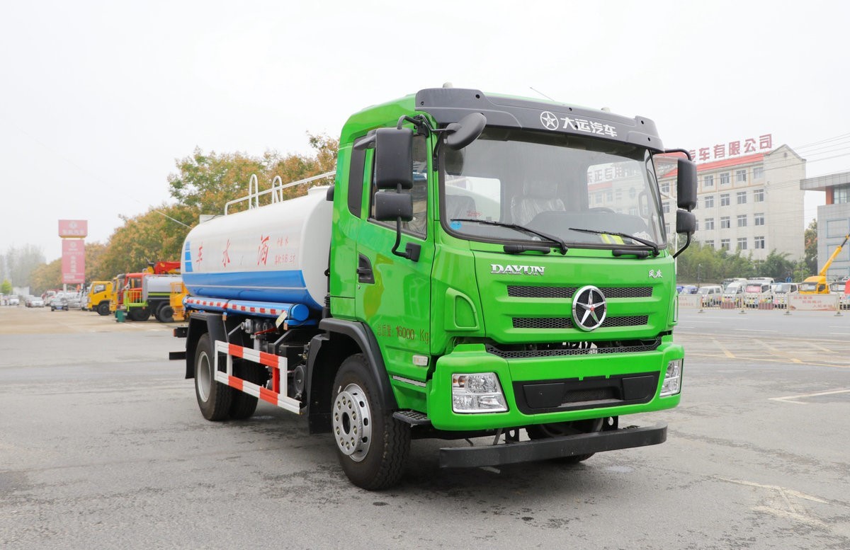Water Tank Vehicle 10/12/14CBM Tank 6x4 10 Wheel Water Tanker Truck
