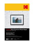 Kodak Ultra Premium Photo Paper A4 4R , Resin Coated Photo Paper Instant Dry