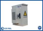 Small Wall Mount Outdoor Telecom Enclosure Galvanized Steel With 19 Inch Rack