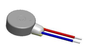 Quality Mini Brushless Dc Coin Vibration Motor 6mm 3v For Brachet / Electronic Cigarette wholesale