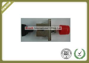 China Hybrid Metal Simplex FC To SC Fiber Adapter , Fiber Optic Cable Coupler  on sale