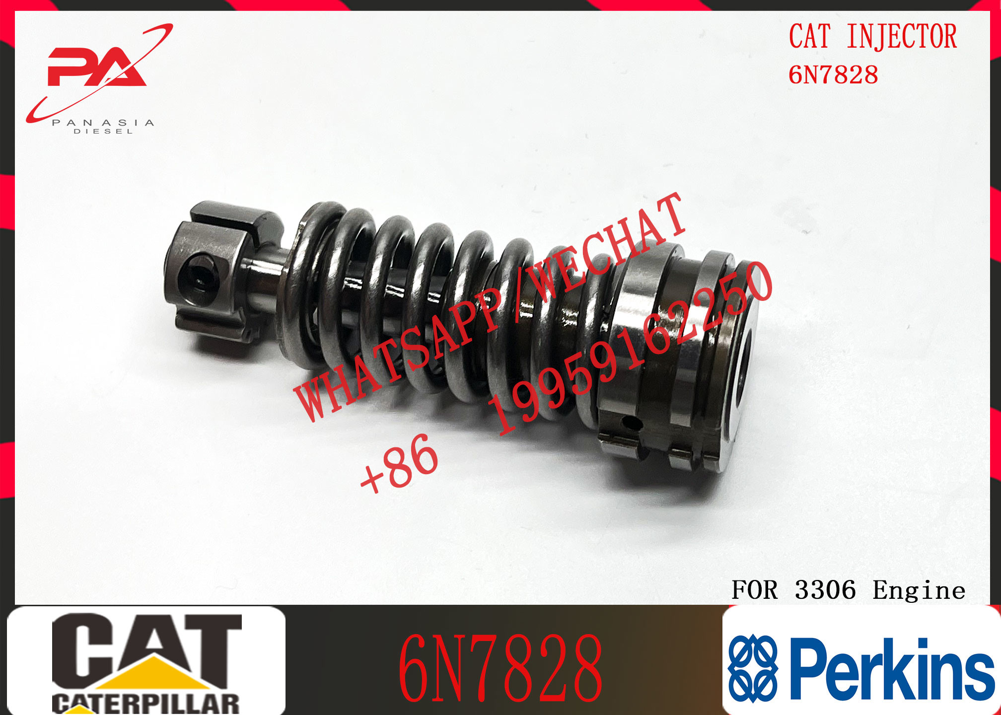 Fuel Injection Pump Plunger CAT Series 6N7828 7W5929 9H5797 4P9830 6N7525 1086633 for CAT