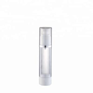 Quality Cosmetic Packaging Airless Lotion Pump Bottles Empty Samples Small Capacity wholesale