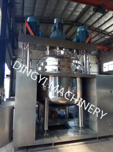 Quality 1600L Vacuum Emulsifying Mixer Stainless Steel Hydraulic Lifting System For Cream wholesale