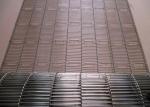 Flexible Screw Steel Wire Conveyor Belt , Heat Resistant Chain Link Conveyor