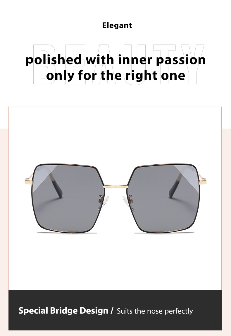 OEM Metal Frame Sunglasses , TAC Lens Lightweight Sunglasses Womens