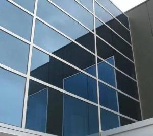 Quality Customized Thermal Insulation Glass Curtain Wall Waterproof Soundproof Energy Saving in Any Aluminum Color wholesale