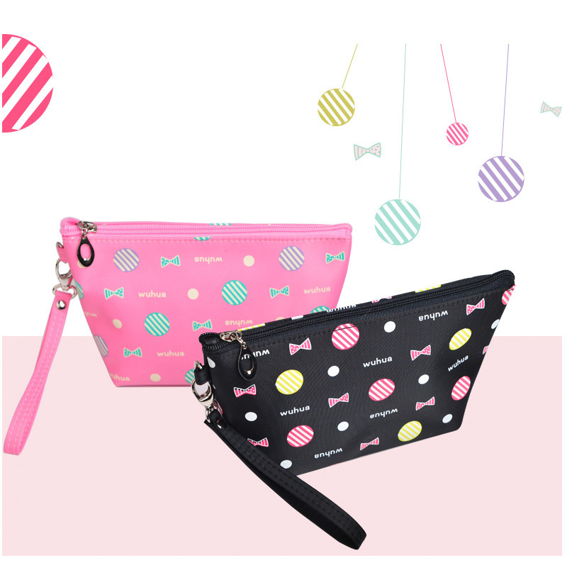 Waterproof Custom Print Fancy Bride PU Makeup Bag