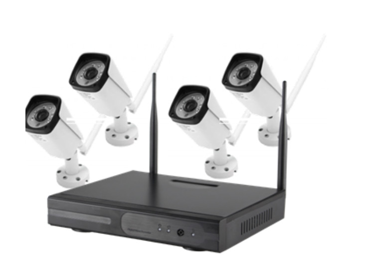 TUYA 8chs H.265 30m Ir 2.0 Megapixel Wifi NVR Kits 3.6mm Lens