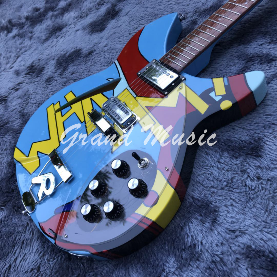 Custom Paul Weller PW WHAAM Rick 330 Tribute Electric Guitar Ricken 330 TPP Electric Guitar