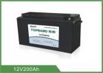 Durable Lithium Smart 12V 200Ah , Rechargeable Lifepo4 Battery 2 Years Warranty