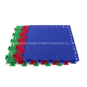 Quality Non Toxic Sport Court Interlocking Tiles , Outdoor PP Interlocking Flooring wholesale
