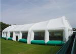 Gymnasium Inflatable Event Tent Customized Logo Puncture Proof With Air Blower