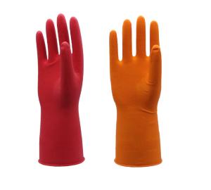 Quality Bathroom Dip Flocklined L 50g Household Cleaning Gloves wholesale