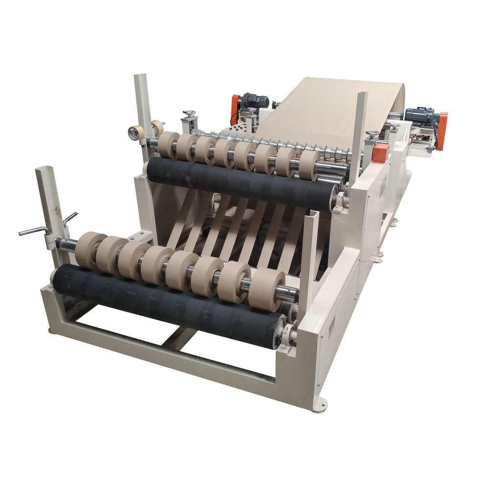 Roll Kraft Paper Slitting Machine Custom Size 100-140m/Min jumbo roll slitter rewinder