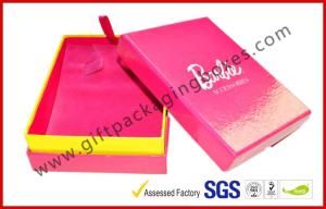 Quality Fancy Jewellery Packaging Boxes For Valentine Gift, Pink Rigid Paper Gift Packaging Boxes wholesale