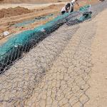 River Bank Protection Stranded Galvanized Rock Cage Woven Hexagonal Flood Stone
