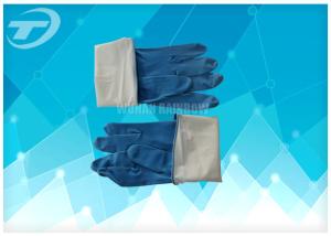Quality Seamless Disposable Medical Gloves , Full Finger Powdered Latex Gloves wholesale