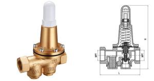 China Proportional Water Pressure Relief Valve / Stainless Steel Pressure Release Valve on sale