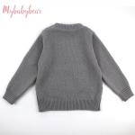 Children's Knitted Pattern Wool Acrylic Kid baby girl pullover Sweater
