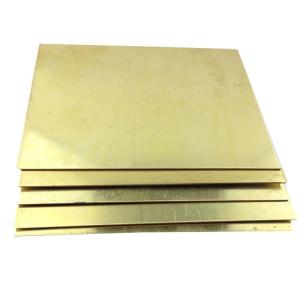 Quality Nickel Plated Copper Sheet Foil Brass Flat Uns C10500 C10400 wholesale