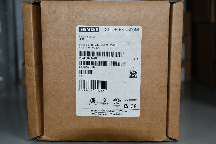 Siemens SIMATIC S7-1200 Switch Mode DIN Rail Power Supply 85 → 132V ac Input, 24V dc Output, 2.5A 60W