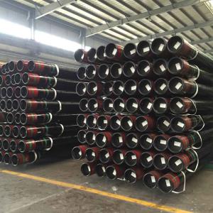 China Black Painting API 5CT Casing Pipe Thread , BTC Steel Oil Pipe on sale