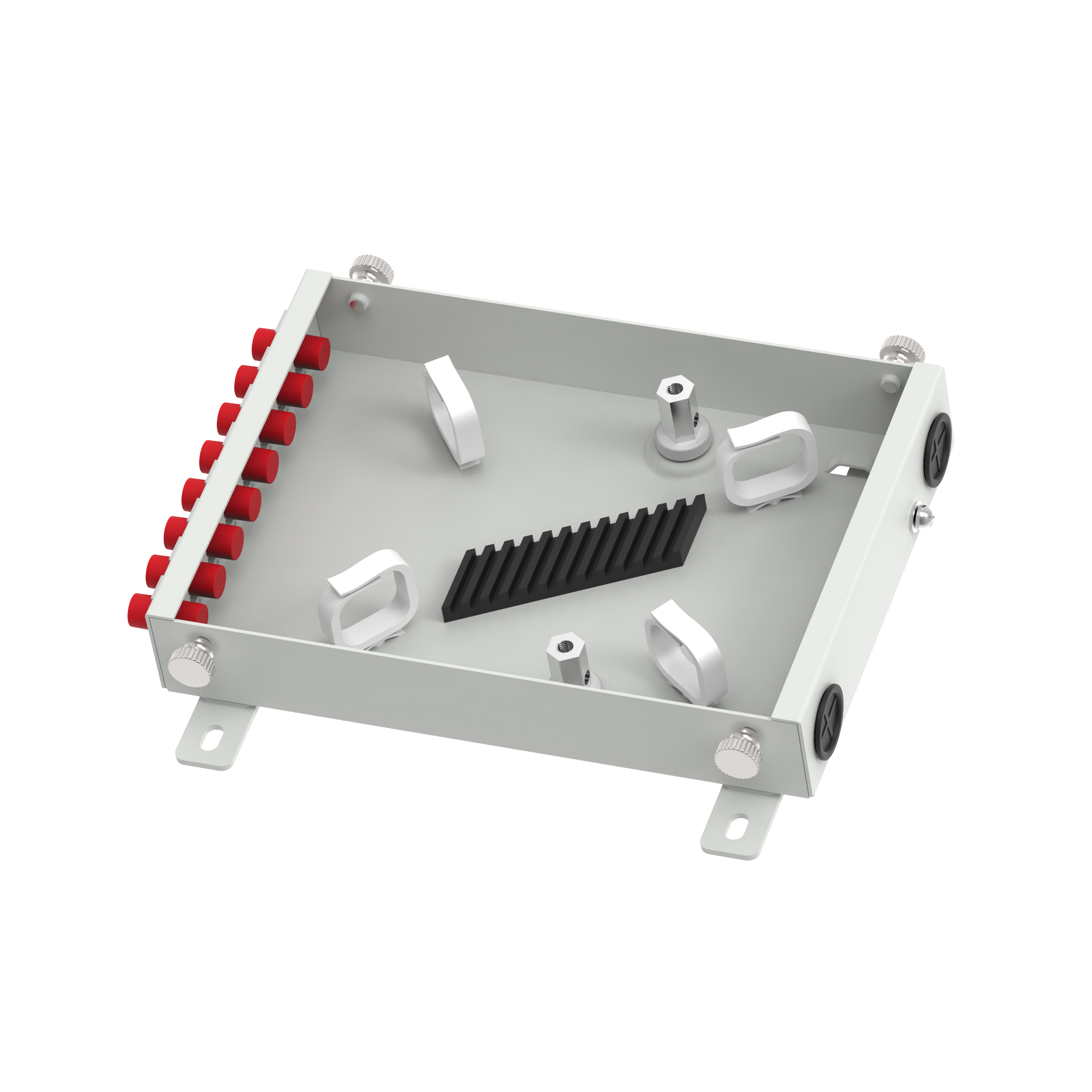 ODN Network FC UPC Type 8 Cores Fiber Optic FTTH Terminal Box for FTTX 5